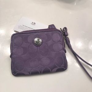 Coach wristlet